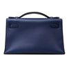 Hermès Kelly Pochette Clutch Blue Sapphire Swift PHW