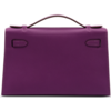 Hermès Kelly Pochette Clutch Anemone Epsom PHW