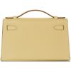 Hermès Kelly Pochette Clutch Jaune Poussin Epsom PHW