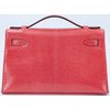 Hermès Kelly Pochette Clutch Bougainvillea Shiny Niloticus Lizard GHW