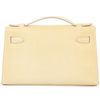 Hermès Kelly Pochette Clutch Beige Shiny Niloticus Lizard GHW