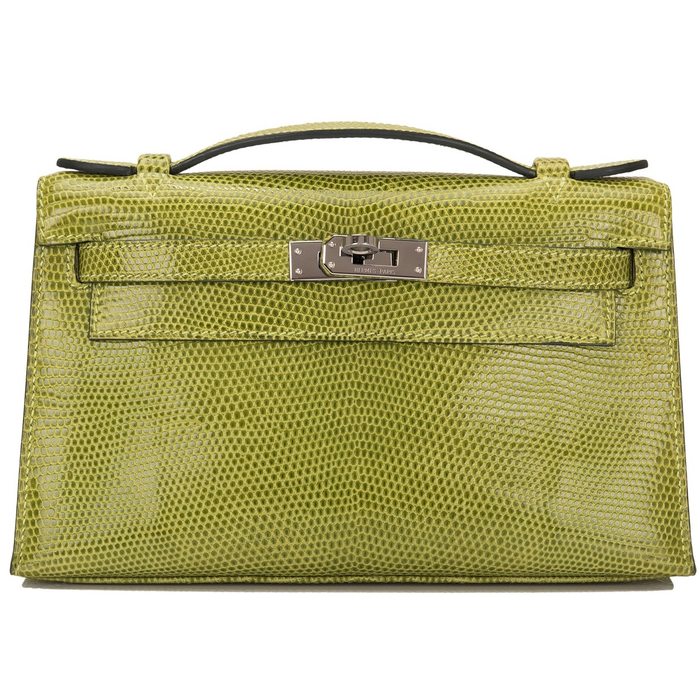 hermes kelly pochette lizard