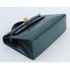 Hermès Kelly Pochette Clutch Vert Cypress Shiny Niloticus Lizard GHW