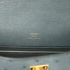 Hermès Kelly Pochette Clutch Vert Amande Ostrich GHW