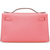 Hermès Kelly Pochette Clutch Rose d'Ete Swift PHW