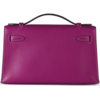 Hermès Kelly Pochette Clutch Anemone Swift PHW