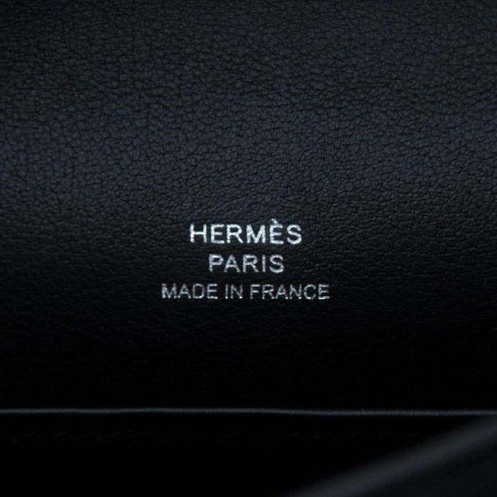 Hermès Clutch Kelly Pochette Black PHW