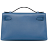 Hermès Kelly Pochette Blue Agate Swift PHW