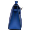 HERMÈS KELLY POCHETTE CLUTCH Blue Royal Swift PHW