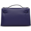 Hermès Kelly Pochette Clutch Blue Sapphire Swift GHW