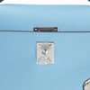 HERMÈS KELLY POCHETTE CLUTCH Celeste Swift PHW
