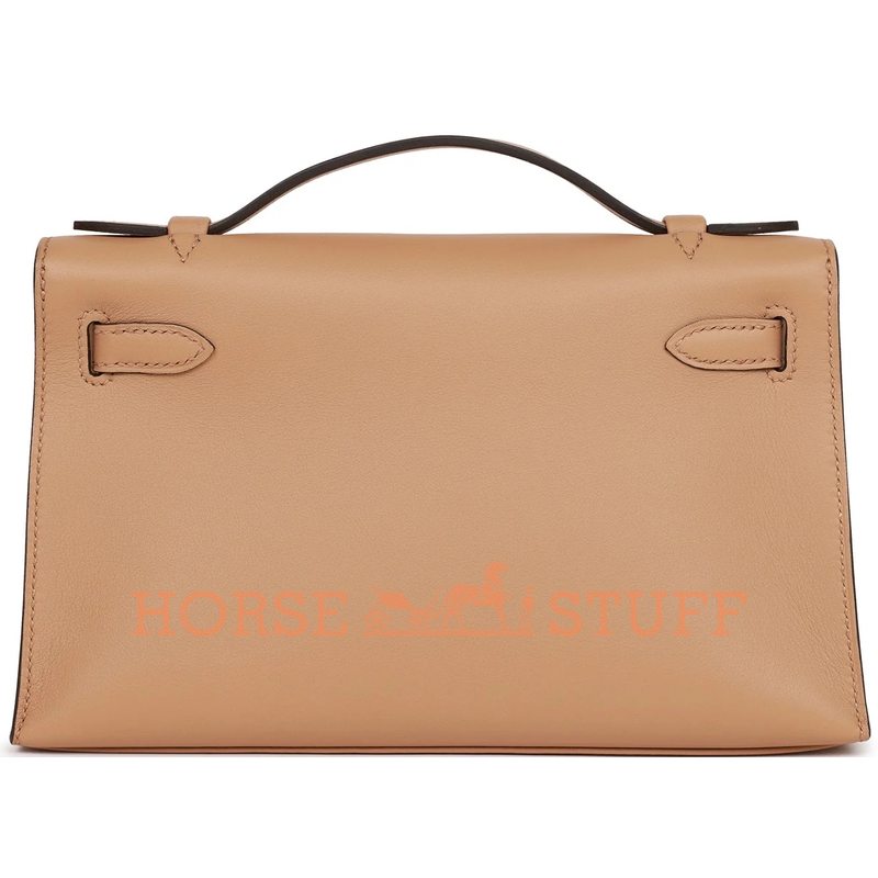 Hermès Kelly Pochette Chai Swift PHW