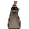 HERMÈS KELLY POCHETTE CLUTCH Gris Asphalt Swift GHW
