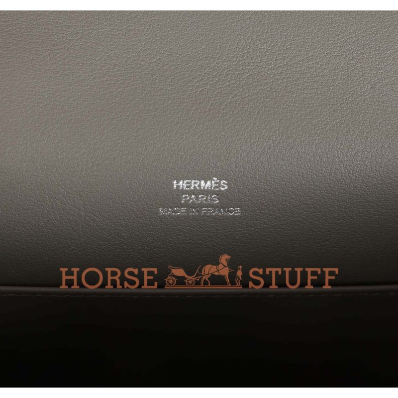 Hermès Kelly Pochette Gris Meyer Swift PHW