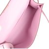 HERMÈS KELLY POCHETTE CLUTCH Mauve Sylvestre Swift RGHW