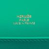 Hermès Kelly Pochette Clutch Menthe Swift GHW