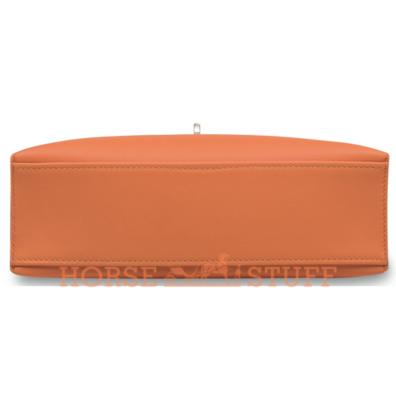 Hermès Kelly Pochette Orange Swift PHW