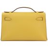 HERMÈS KELLY POCHETTE CLUTCH Sun Swift PHW