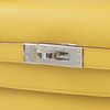 HERMÈS KELLY POCHETTE CLUTCH Sun Swift PHW