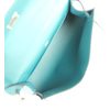 HERMÈS KELLY POCHETTE CLUTCH Vert Bosphore Swift PHW