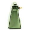 Hermès Kelly Pochette Clutch Vert Criquet Swift GHW