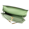 Hermès Kelly Pochette Clutch Vert Criquet Swift GHW