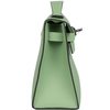 HERMÈS KELLY POCHETTE CLUTCH Vert Criquet Swift PHW
