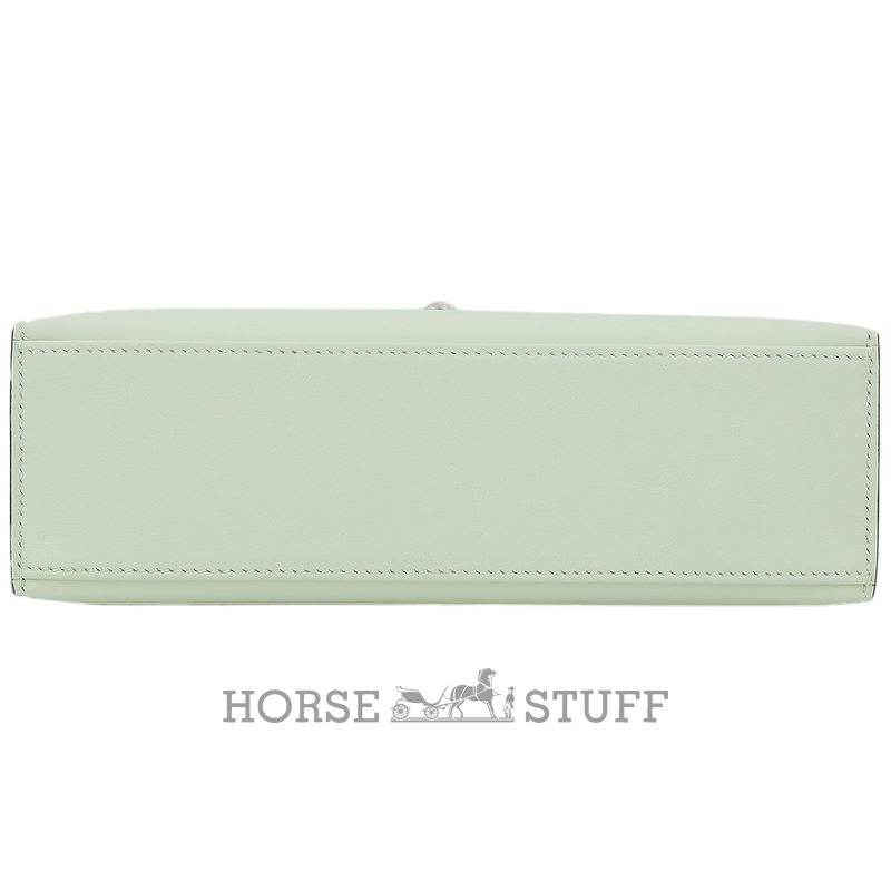 HERMÈS KELLY POCHETTE CLUTCH Vert Fizz Swift PHW