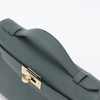 HERMÈS KELLY POCHETTE CLUTCH Vert Mangrove Swift Permabrass