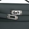 HERMÈS KELLY POCHETTE CLUTCH Vert Mangrove Swift PHW