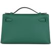 HERMÈS KELLY POCHETTE CLUTCH Vert Moyen Swift PHW