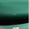HERMÈS KELLY POCHETTE CLUTCH Vert Moyen Swift PHW