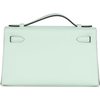HERMÈS KELLY POCHETTE CLUTCH Vert Peppermint Swift PHW