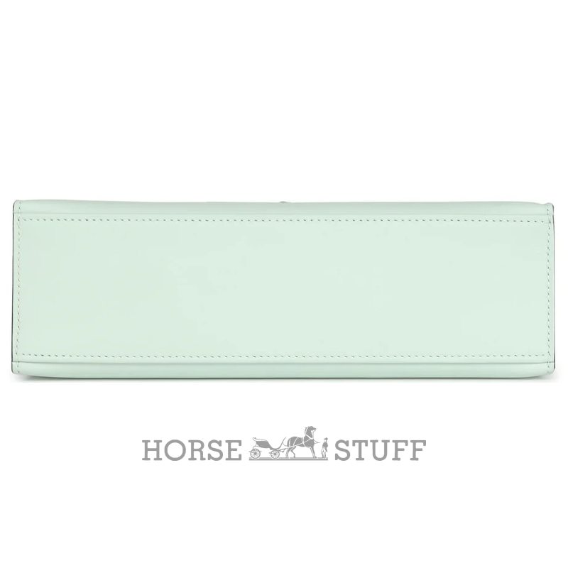 HERMÈS KELLY POCHETTE CLUTCH Vert Peppermint Swift PHW