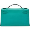 Hermès Kelly Pochette Clutch Vert Verone Swift GHW