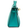 Hermès Kelly Pochette Clutch Vert Verone Swift GHW