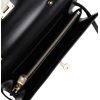Hermès Kelly To Go Wallet Black Box Calf GHW