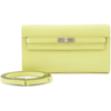 Hermès Kelly To Go Wallet Jaune Bourgeon Chèvre PHW