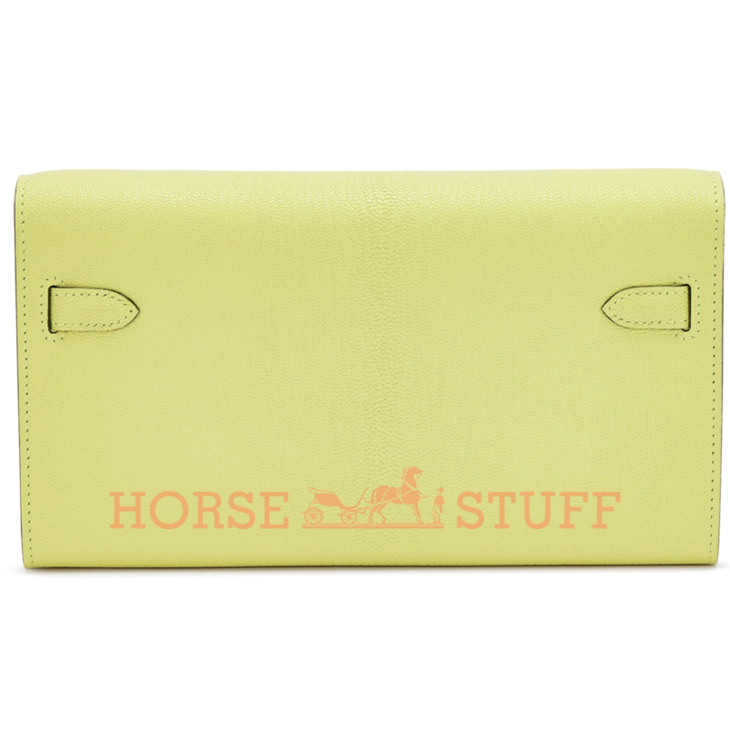 Hermès Kelly To Go Wallet Jaune Bourgeon Chèvre PHW