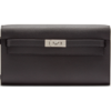 Hermès Kelly To Go Wallet Black Epsom PHW