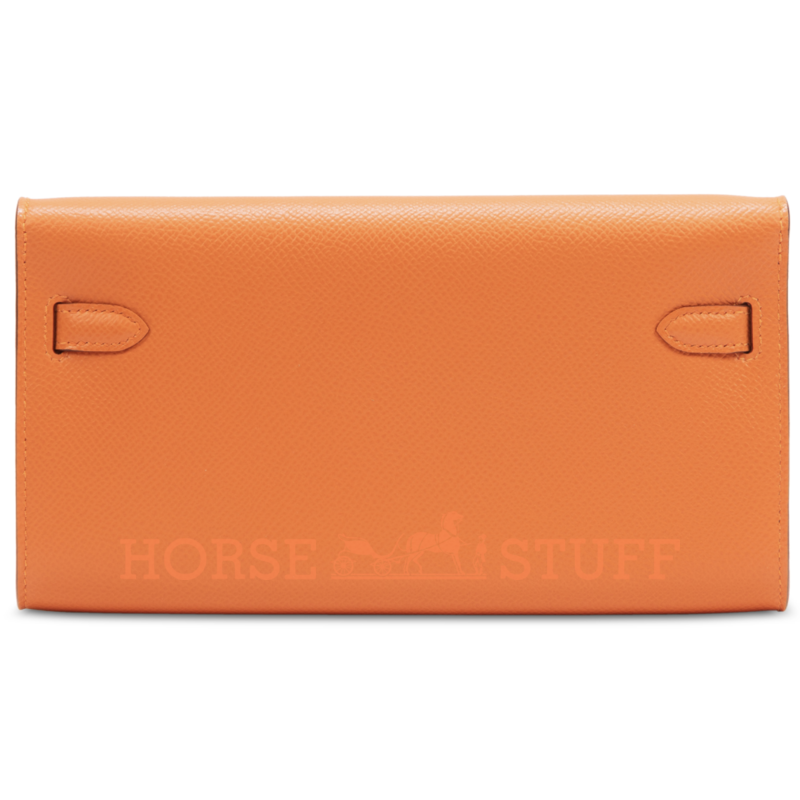 Hermès Kelly To Go Wallet Orange Epsom PHW