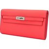 Hermès Kelly To Go Wallet Rose Texas Epsom PHW