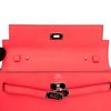 Hermès Kelly To Go Wallet Rose Texas Epsom PHW