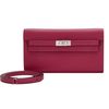 Hermès Kelly To Go Wallet Rubis Epsom PHW