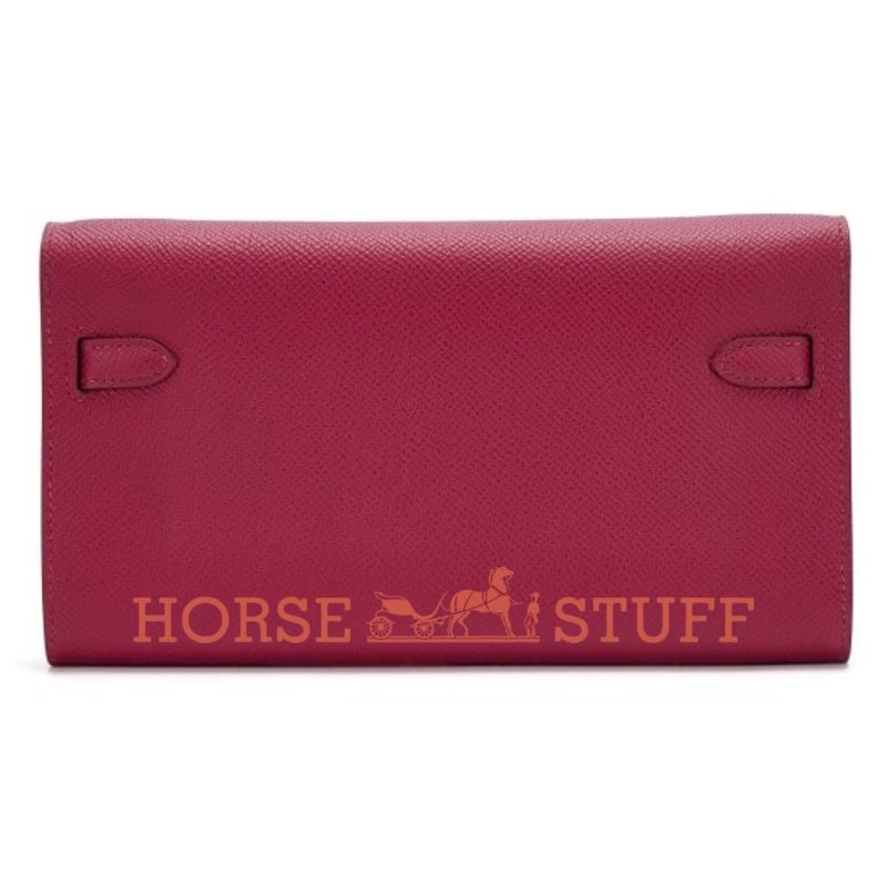 Hermès Kelly To Go Wallet Rubis Epsom PHW