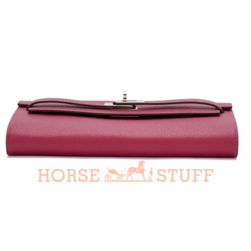 Hermès Kelly To Go Wallet Rubis Epsom PHW