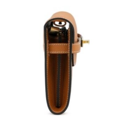 Hermès Kelly To Go Wallet Toffee Epsom GHW