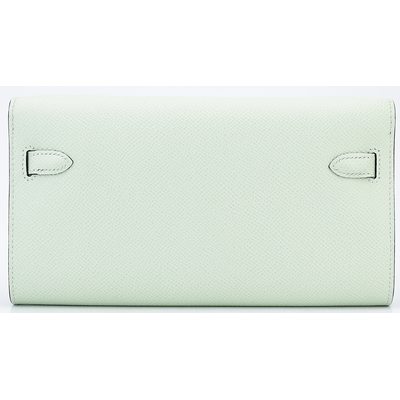 Hermès Kelly To Go Wallet Vert Fizz Epsom PHW