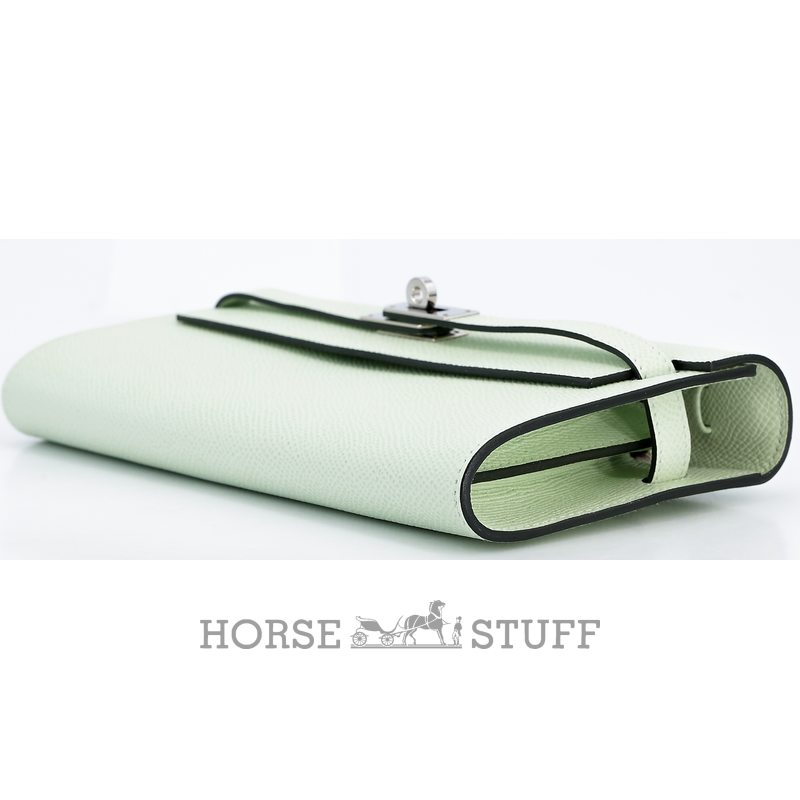 Hermès Kelly To Go Wallet Vert Fizz Epsom PHW