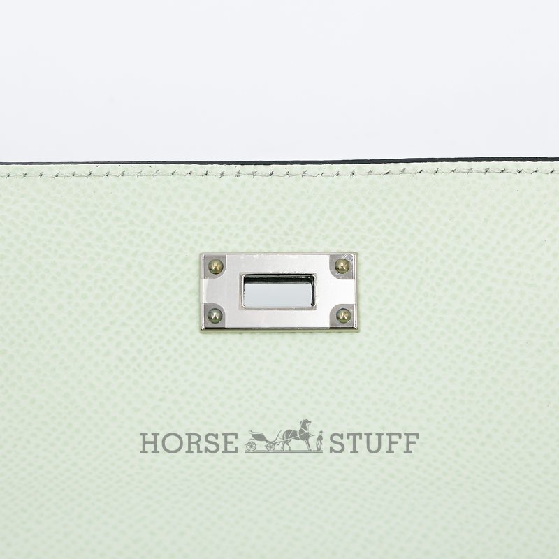 Hermès Kelly To Go Wallet Vert Fizz Epsom PHW